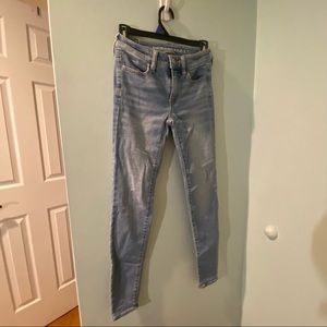 american eagle super stretch skinny jeans